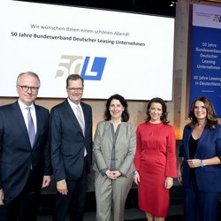 Kai Ostermann, Prof. Dr. Joachim Wuermeling, Katja Hessel, Dr. Claudia Conen und Katarina Witt.
